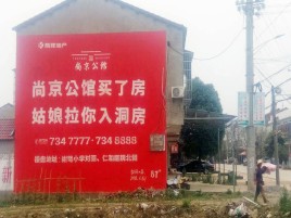 简阳墙体广告在乡镇、农村市场的媒体优势