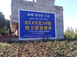 简阳墙体广告的好处