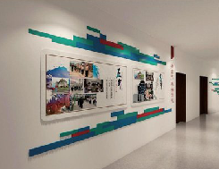 简阳企业文化墙用什么材料好？