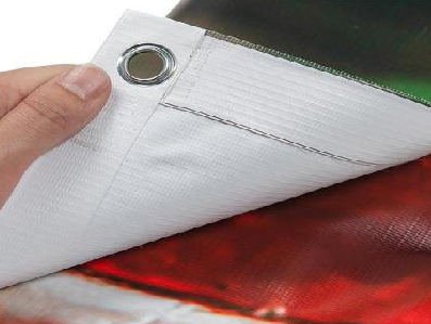 简阳喷绘和刀刮布的工艺区别。