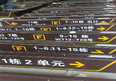 简阳广告标识中，常见的几种安装方式。