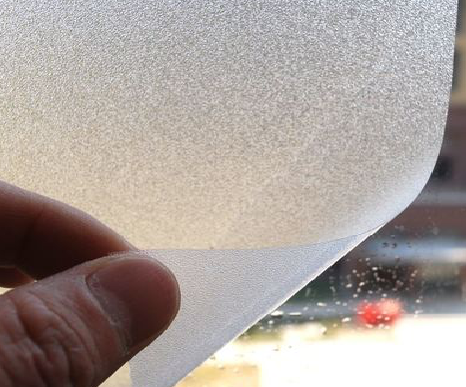 简阳玻璃门外面粘广告用什么材料好？