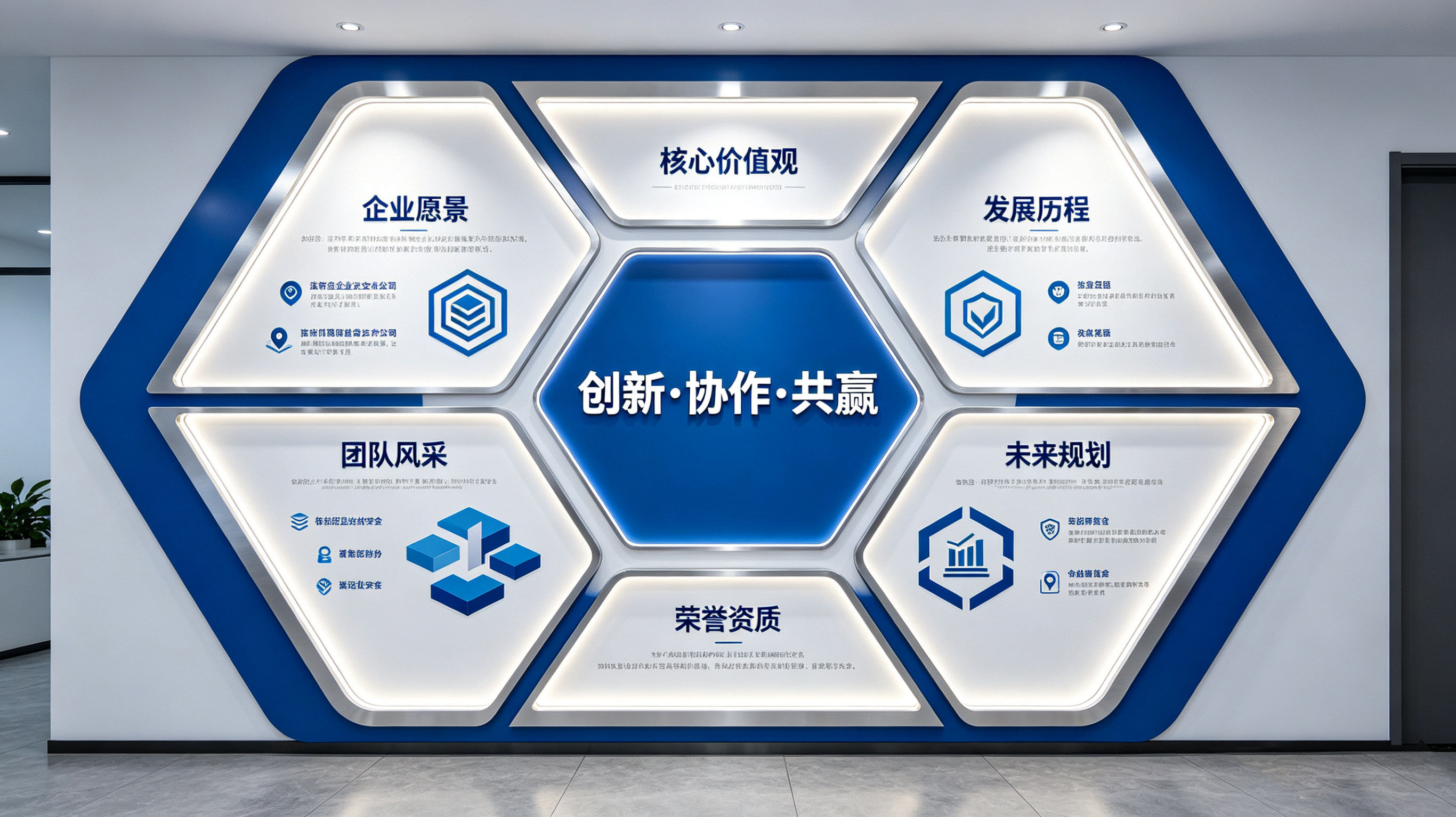 简阳企业文化墙六边形避坑指南（新手常犯5个错误）